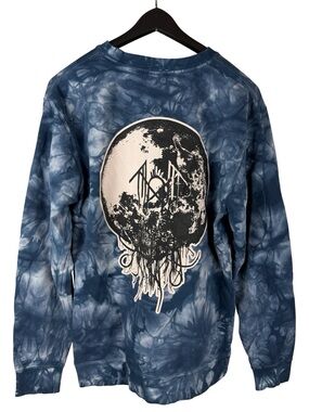 Mens Y2K Sleep Token Limited Edition Rock Band Tie Dye Sweatshirt Size M